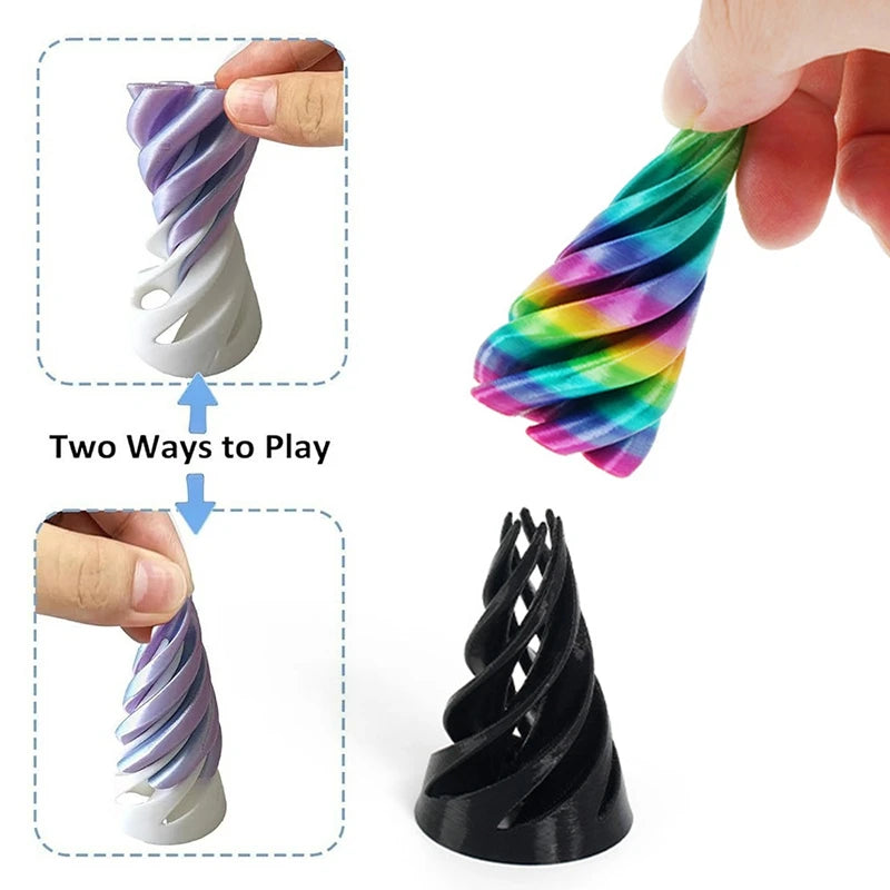 Spiral Cone Desk Accessories