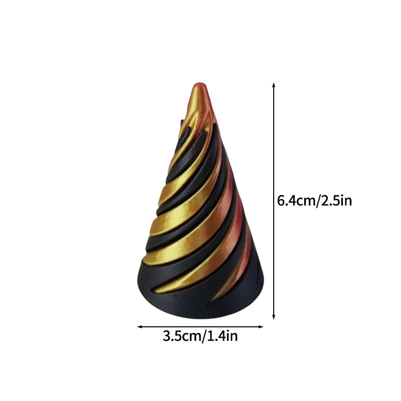 Spiral Cone Desk Accessories