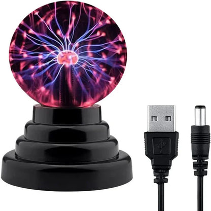Magic Plasma Ball Lamp Touch Glass LED Night Light