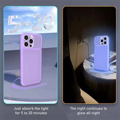 Night Light Luminous Silicone Large Window Smartphone