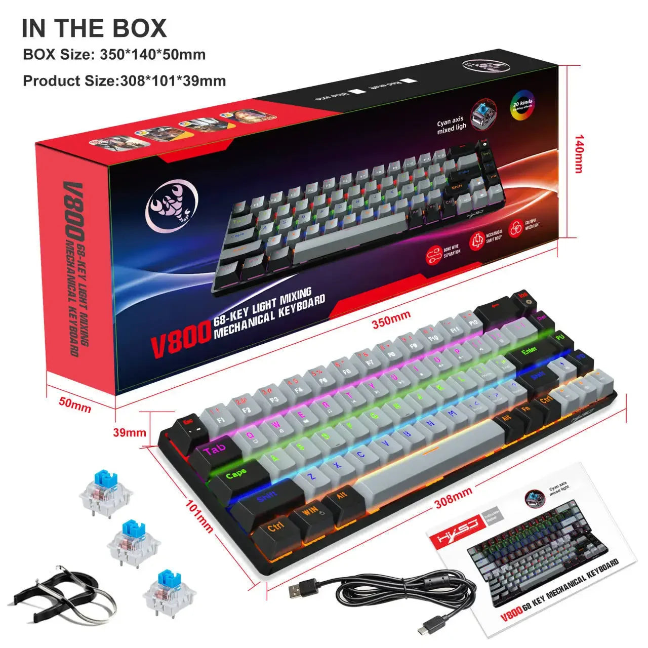 Mechanical keyboard gaming