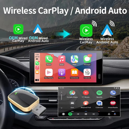 Wired To Wireless Carplay