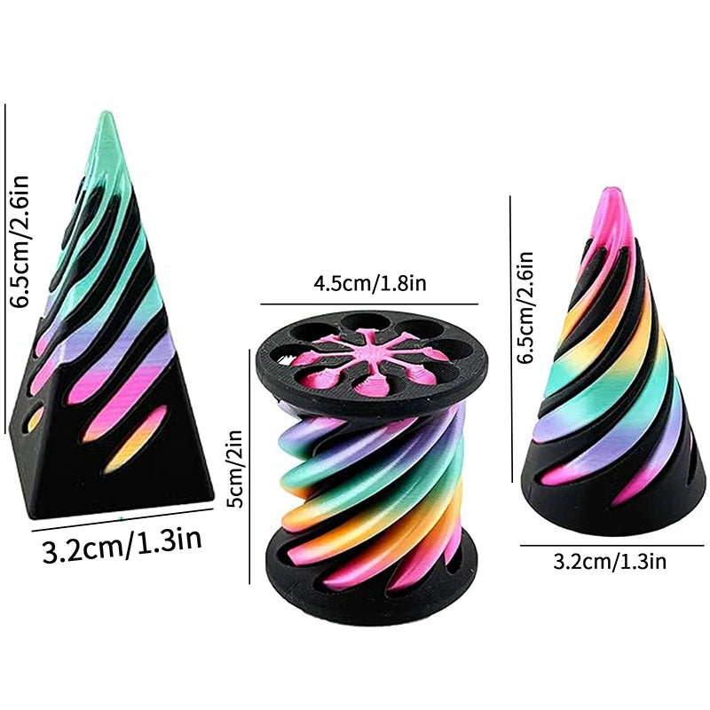 Spiral Cone Desk Accessories