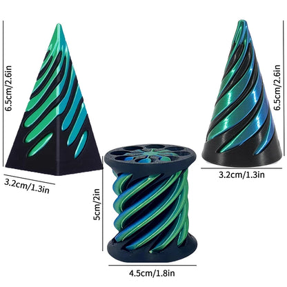 Spiral Cone Desk Accessories