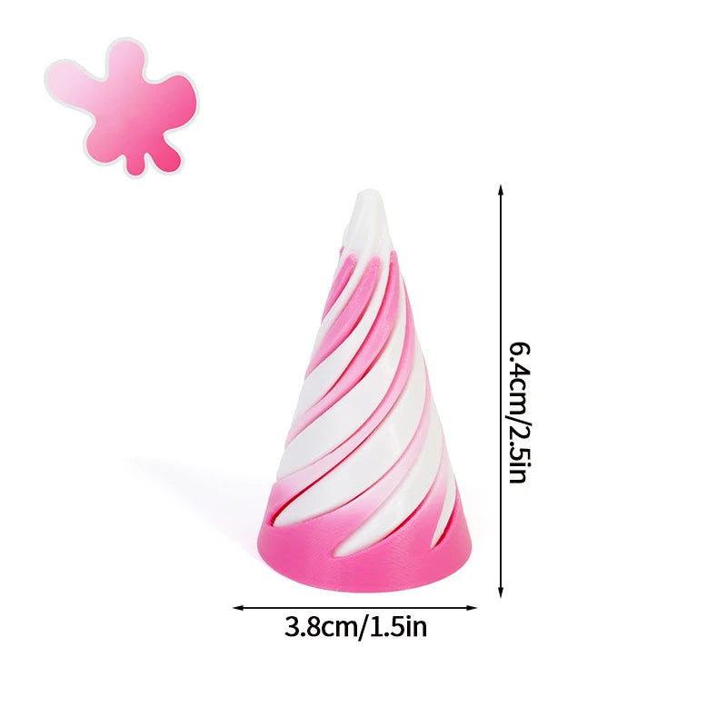 Spiral Cone Desk Accessories