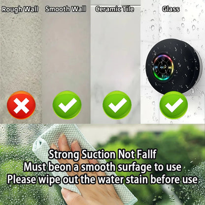 Portable Wireless Bluetooth Speaker LED