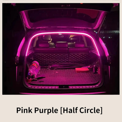 Car high brightness trunk lighting