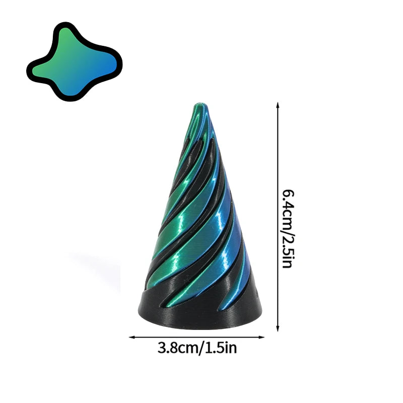 Spiral Cone Desk Accessories