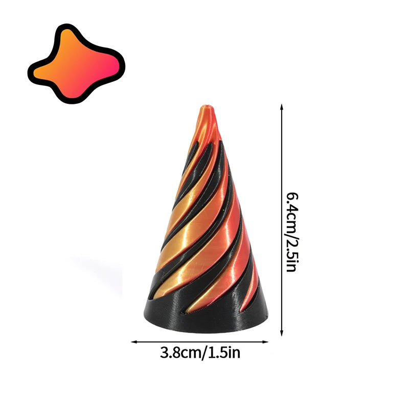 Spiral Cone Desk Accessories