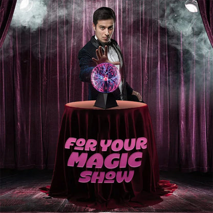 Magic Plasma Ball Lamp Touch Glass LED Night Light
