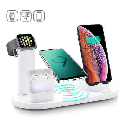 7 In 1 Wireless Charger Stand Pad For iPhone 15 14 13 12 11 X