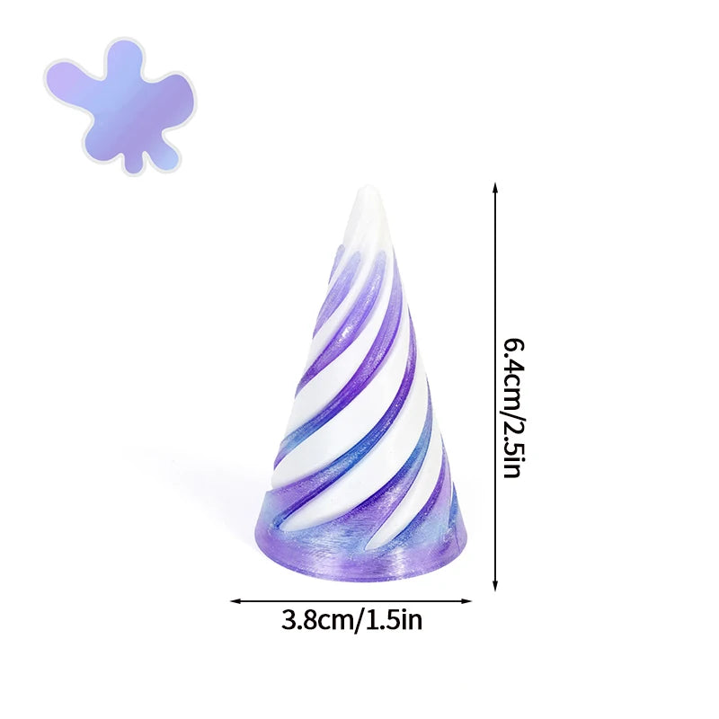 Spiral Cone Desk Accessories