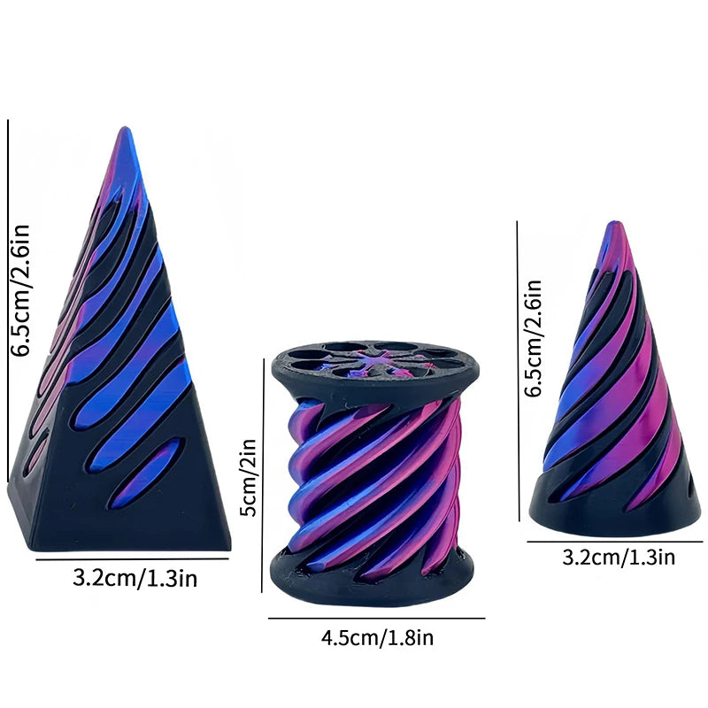 Spiral Cone Desk Accessories