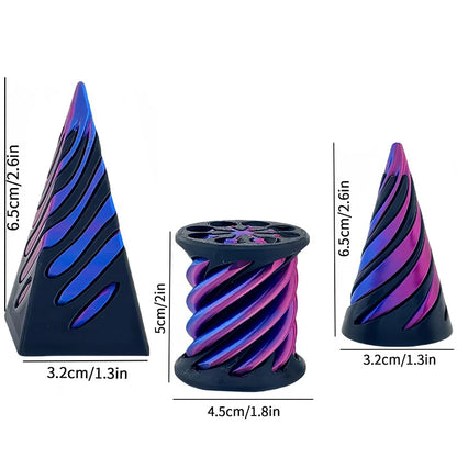 Spiral Cone Desk Accessories