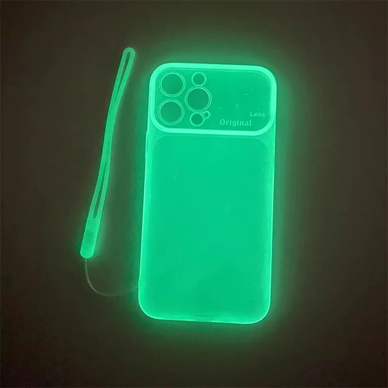 Night Light Luminous Silicone Large Window Smartphone