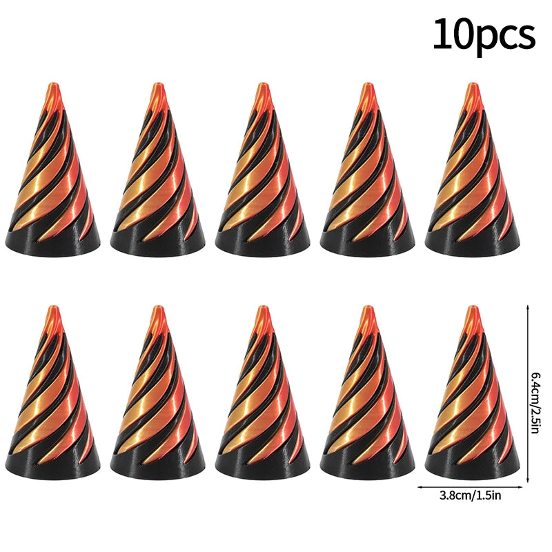 Spiral Cone Desk Accessories