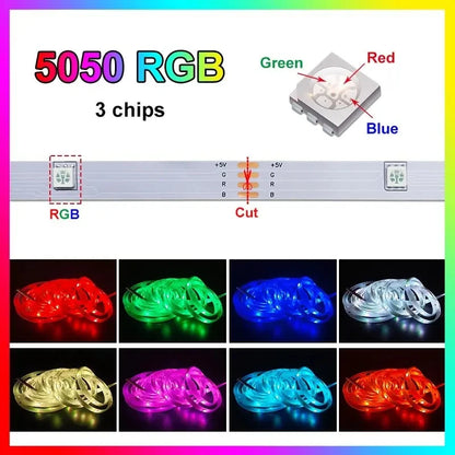 Smart LED Strip Lights 5050 RGB Bluetooth