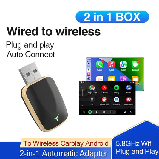 Wired To Wireless Carplay